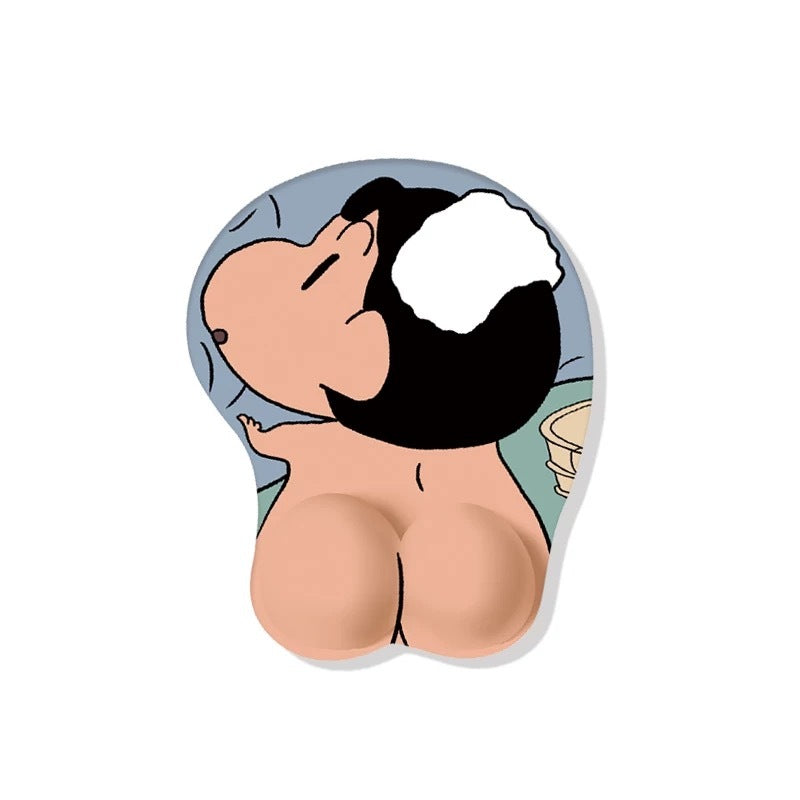Shin-Chan Ergonomic Wrist Rest and Keyboard Pad Set