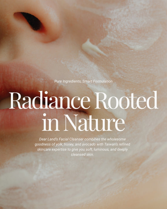 DEARLAND Facial Cleanser | Egg Yolk Honey Avocado | Moisturising Gentle Daily Face Wash