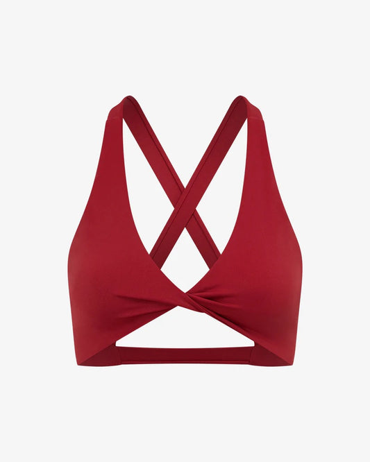 CSB Freedom Cherry Collection – Sierra Crop, Scrunch Shorts & Haven Tank (XS)