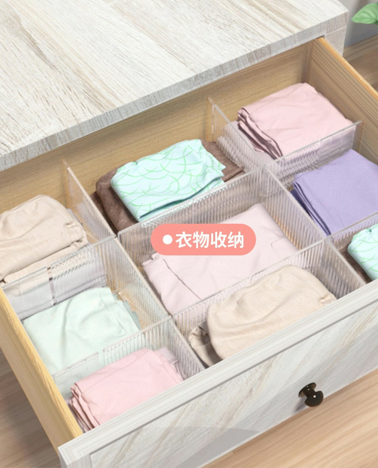 DIY Drawer Divider Panel – Adjustable Clear Grid