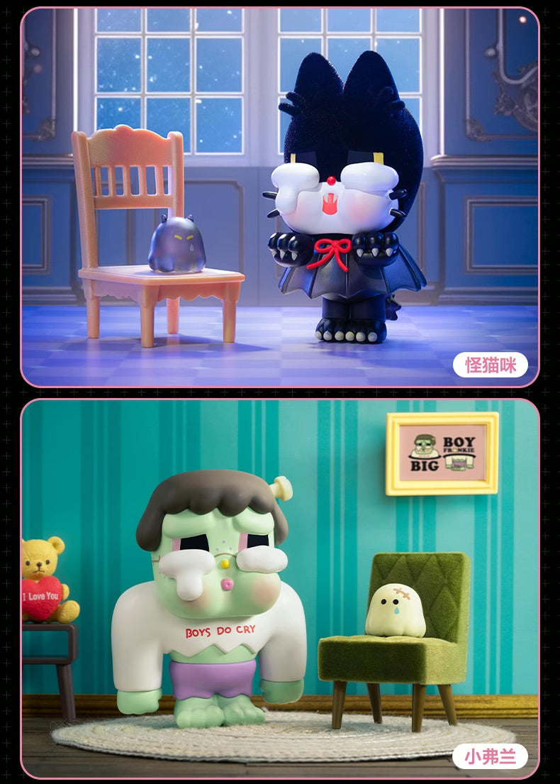 POP MART Crybaby Monster Tears Series Collectible Figurines