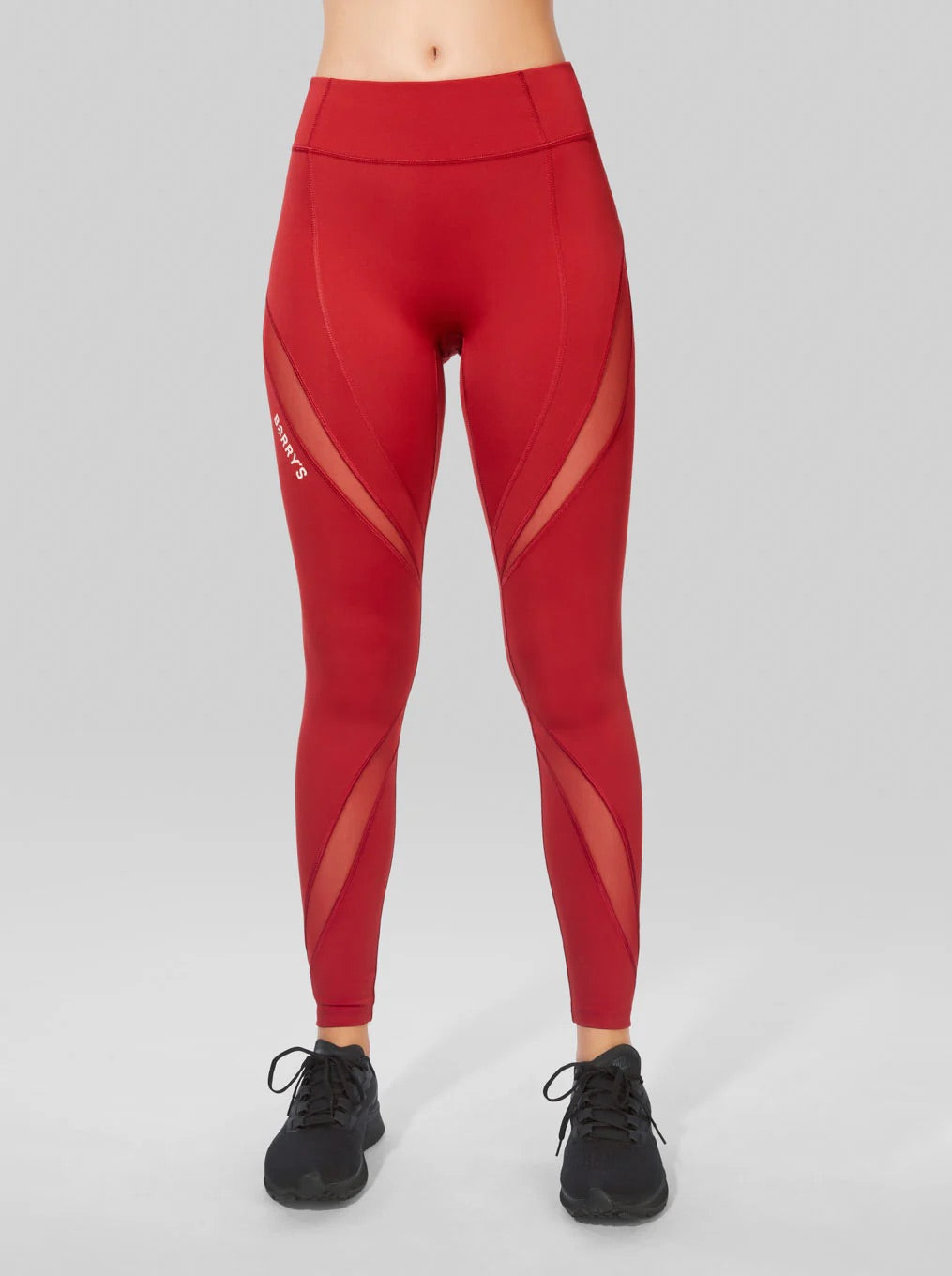 Barry’s Berry Red Power Mesh Legging