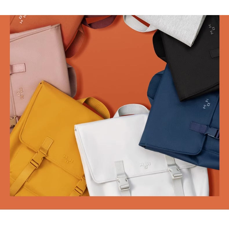 MAH Urban Style Multi-Function Backpack Unisex Waterproof School & Work Bag