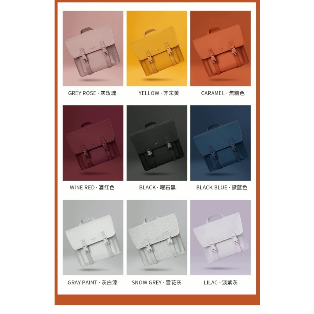 MAH Urban Style Multi-Function Backpack Unisex Waterproof School & Work Bag