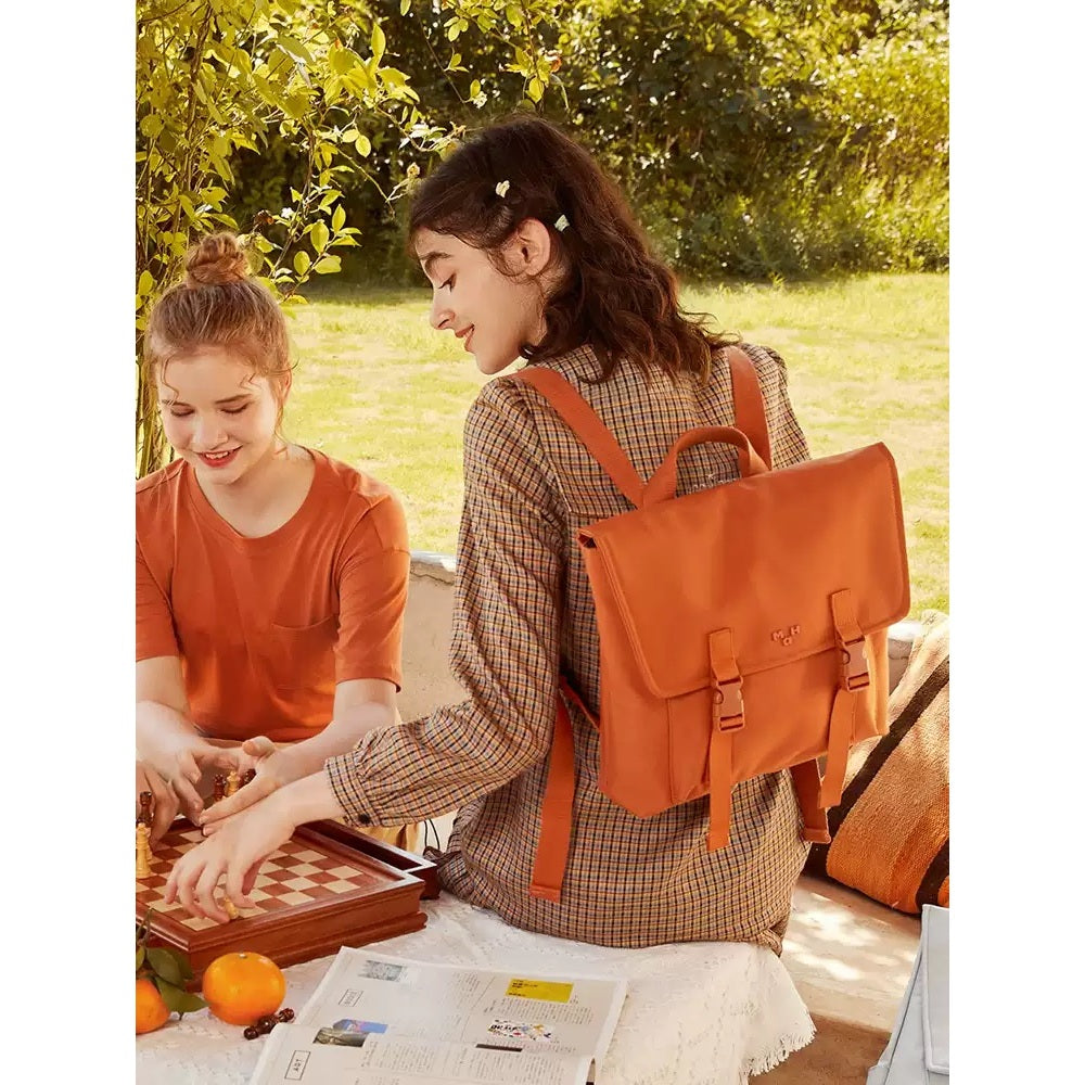 MAH Urban Style Multi-Function Backpack Unisex Waterproof School & Work Bag