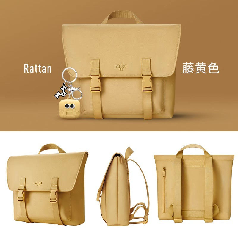 MAH Urban Style Multi-Function Backpack Unisex Waterproof School & Work Bag