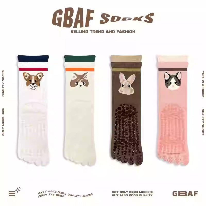 2025 Aesthetic Yoga / Pilates Grip Socks