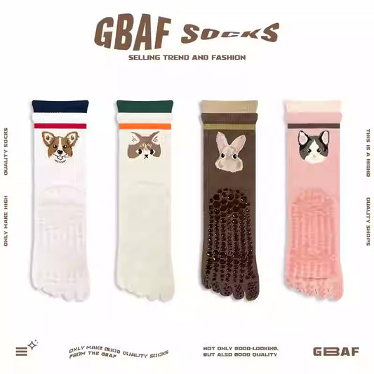 2025 Aesthetic Yoga / Pilates Grip Socks