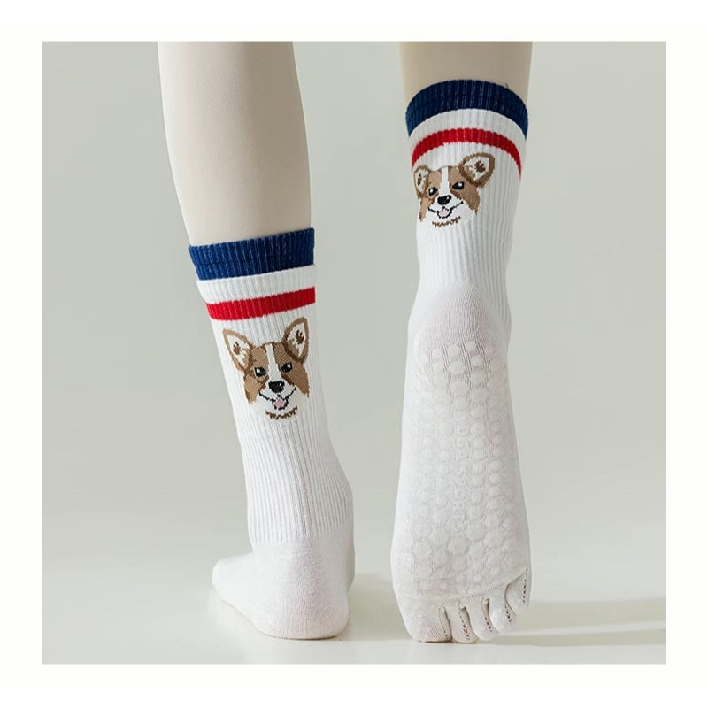 2025 Aesthetic Yoga / Pilates Grip Socks
