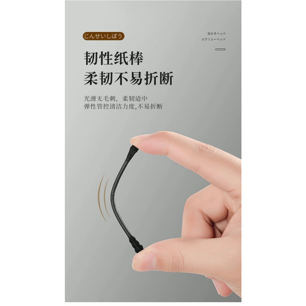 Dual-Headed Precision Cotton Swabs (100 pcs)