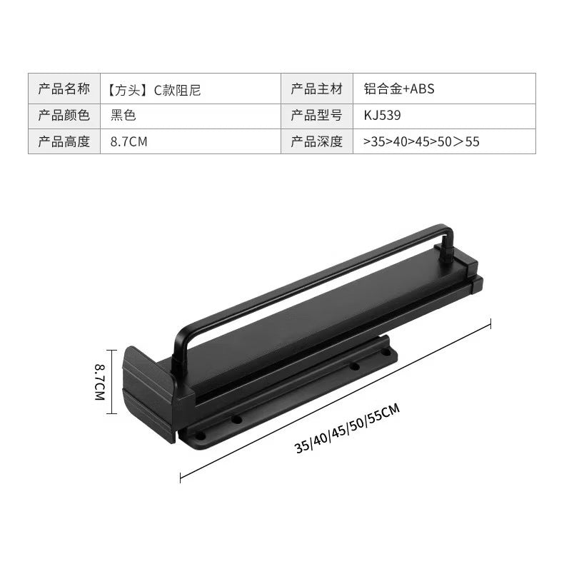 Cobbe Pull-Out Wardrobe Rack Hanger