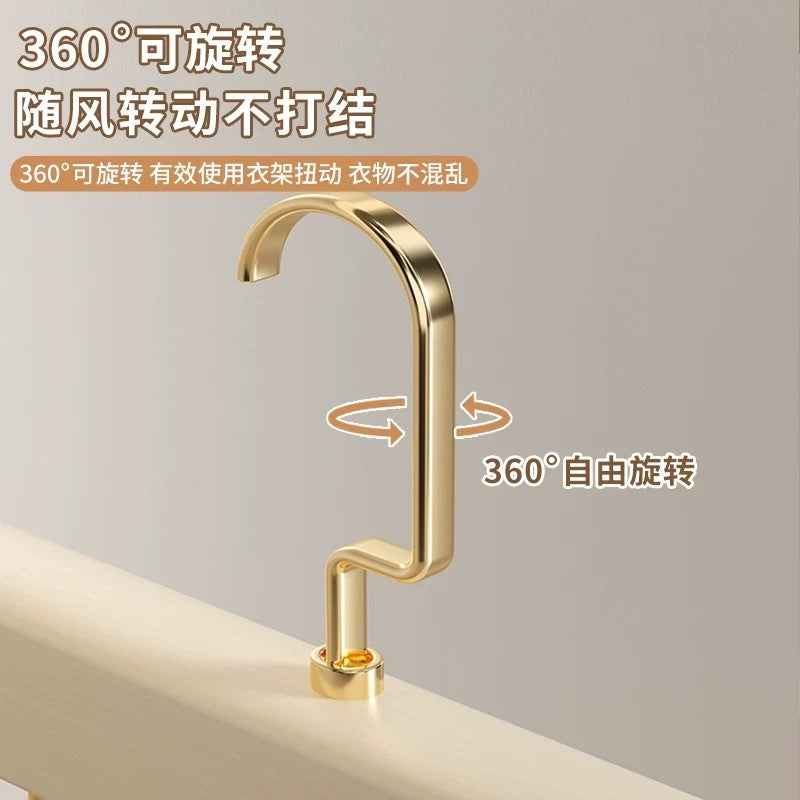 Wooden Multi-Functional Hanger Set – Organized and Space-Saving