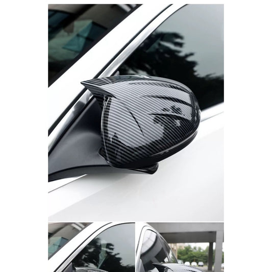 Carbon Fiber Mirror Cap Covers for Mercedes-Benz C-Class (C200L/C260L) and A-Class (CLA)