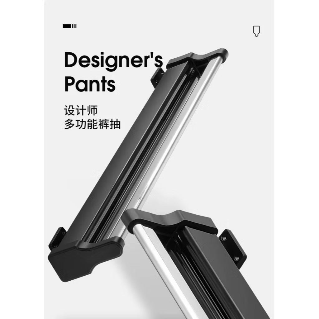 Cobbe Pull-Out Wardrobe Rack Hanger