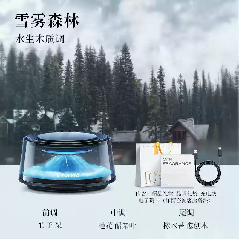 Torras Aesthetic Car Aromatherapy – Perfume & Decorative Mist Diffuser