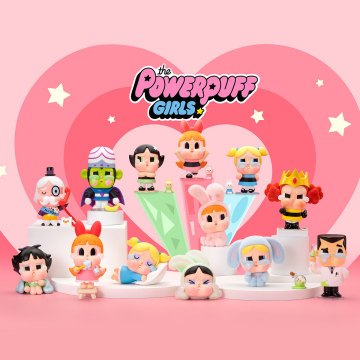 CRYBABY × Powerpuff Girls Series Blind Box Figures