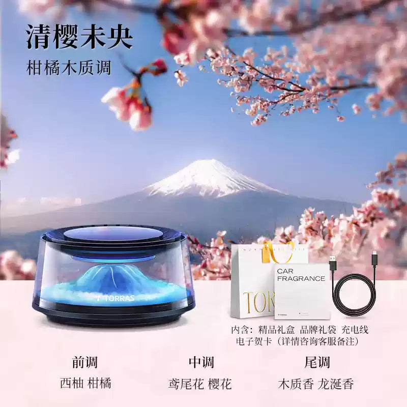 Torras Aesthetic Car Aromatherapy – Perfume & Decorative Mist Diffuser