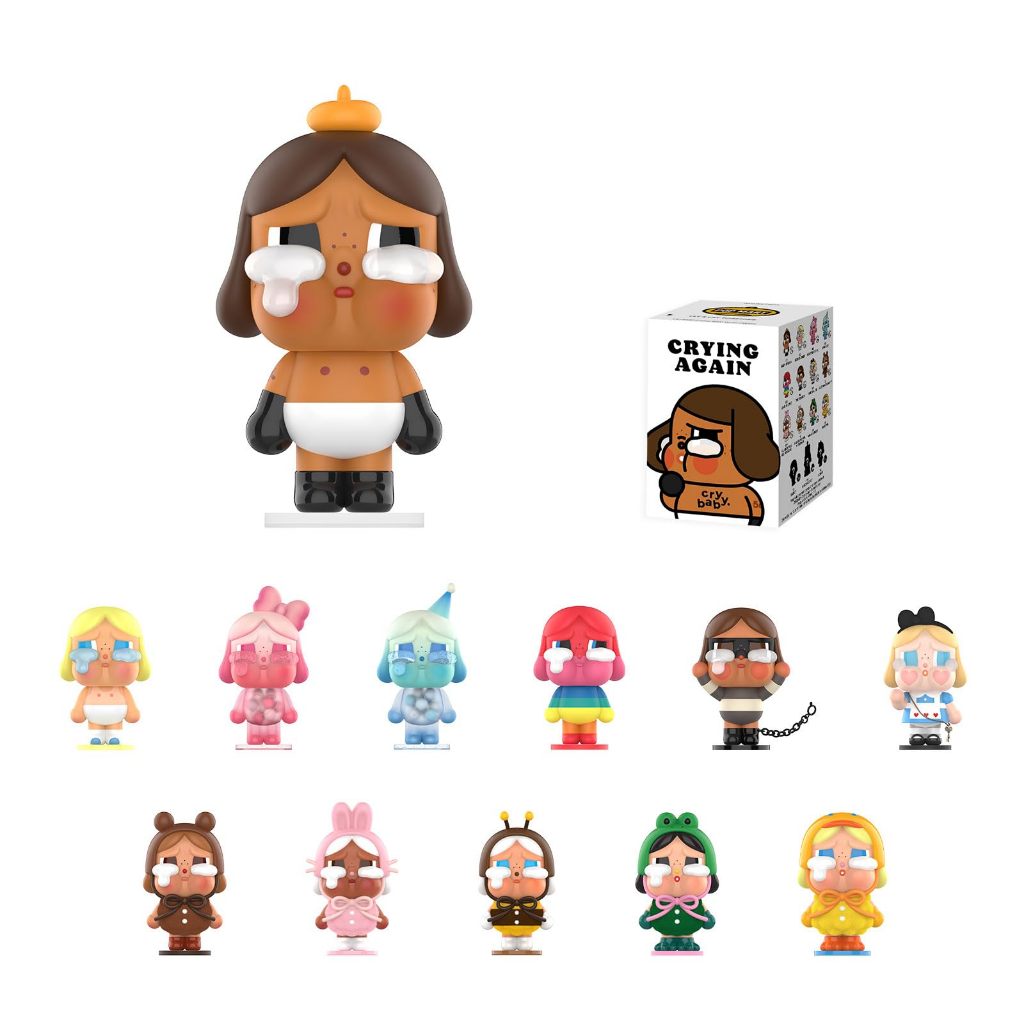 POP MART Crybaby Crying Again Series Figurines - Blind Box