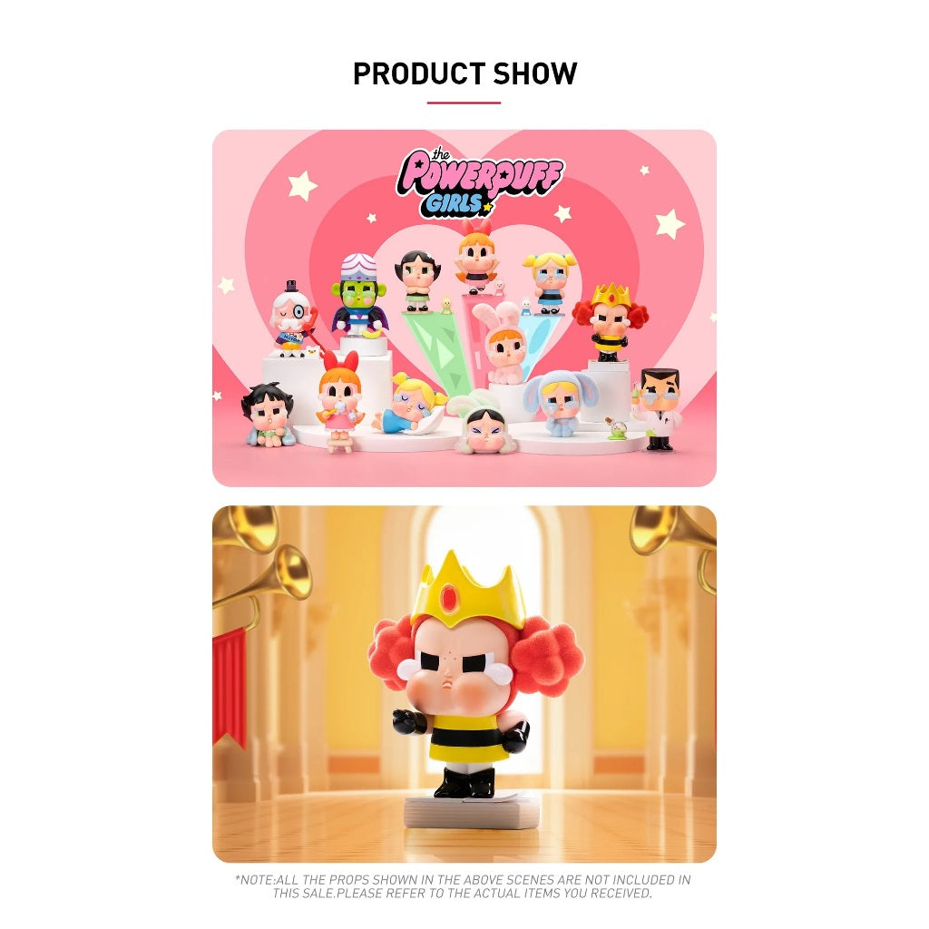 CRYBABY × Powerpuff Girls Series Blind Box Figures