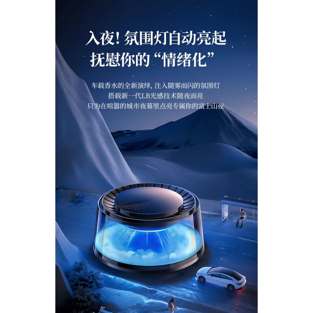 Torras Aesthetic Car Aromatherapy – Perfume & Decorative Mist Diffuser